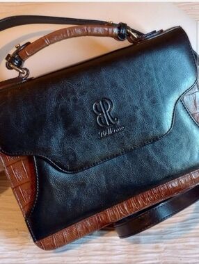 💥Sale💥Bellerose Vintage 1980's Exotic Leather Satchel